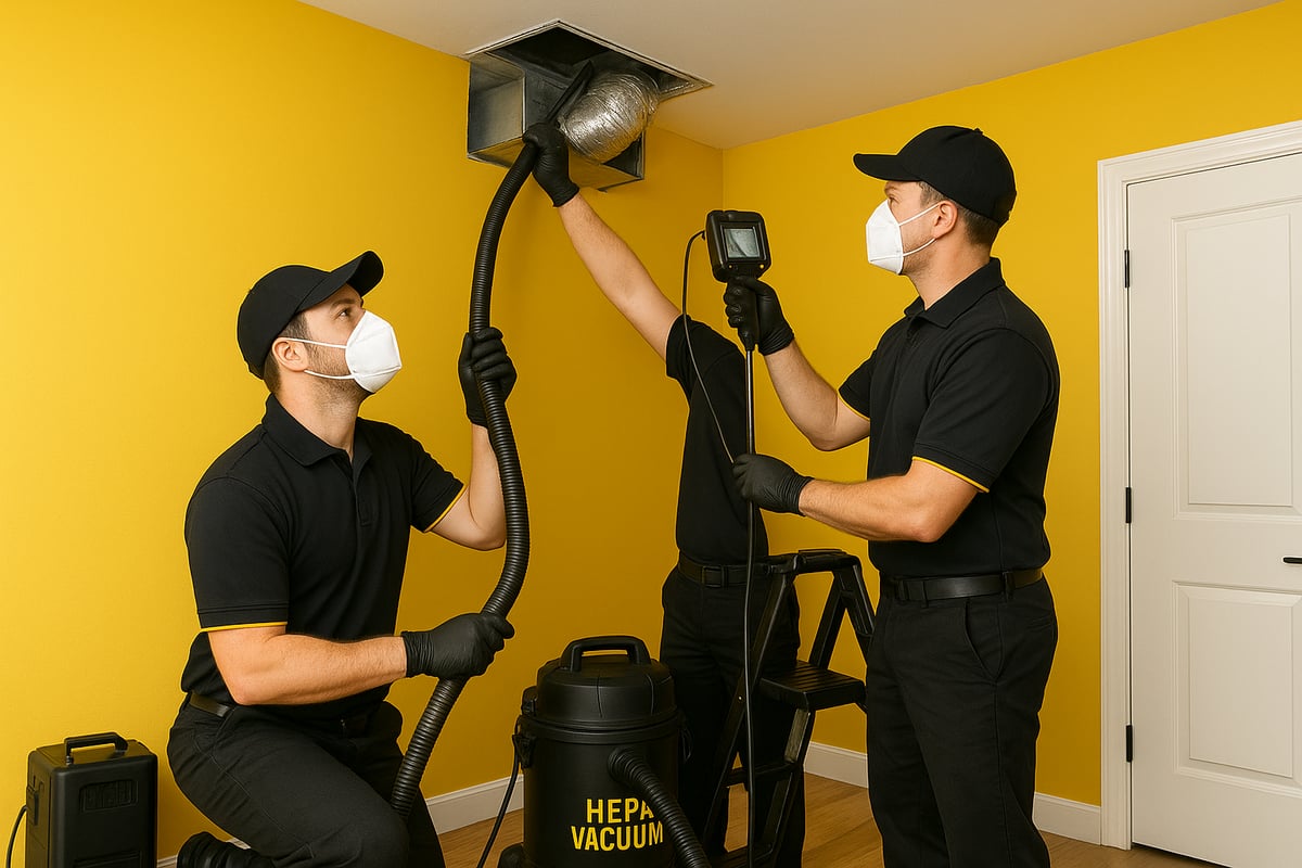 Step-by-Step Expert Duct Cleaning Process