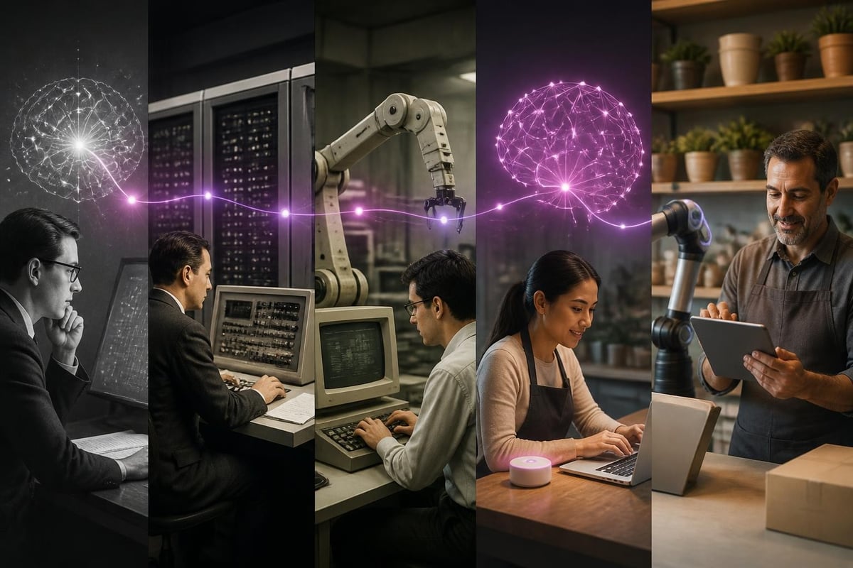 AI evolution timeline