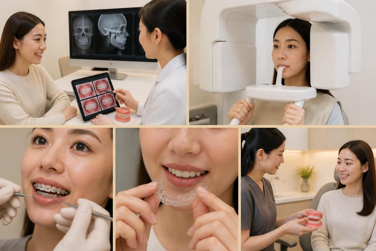Orthodontic treatment timeline