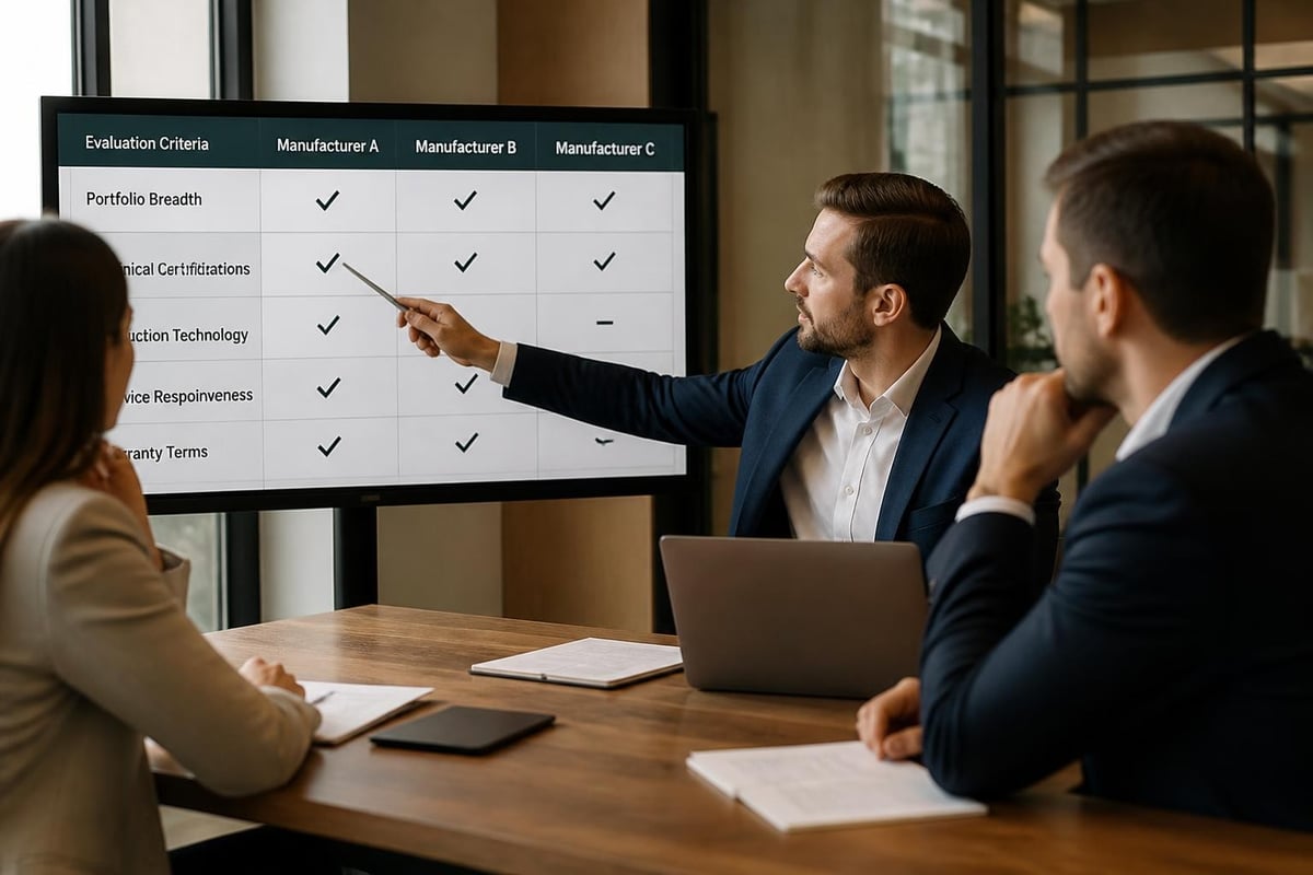 Quality evaluation checklist for signage manufacturers