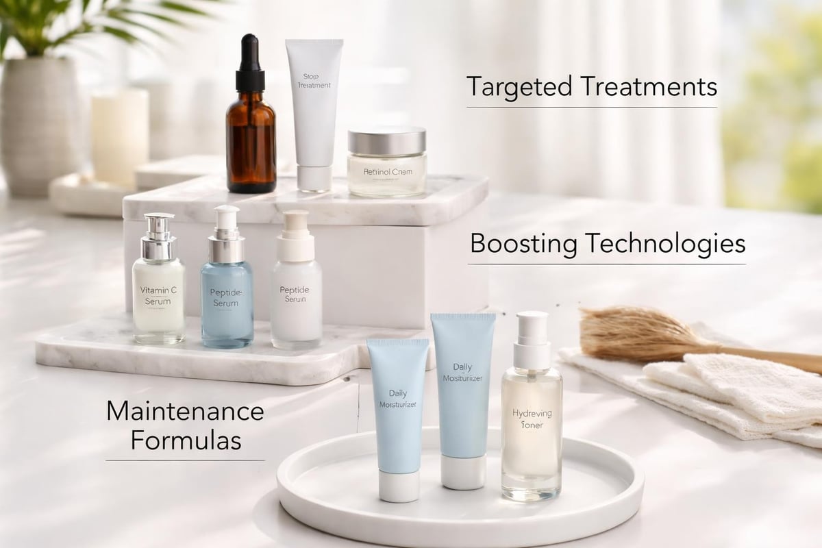 Skincare routine structure