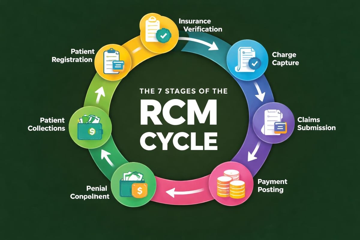 Core stages of the revenue cycle