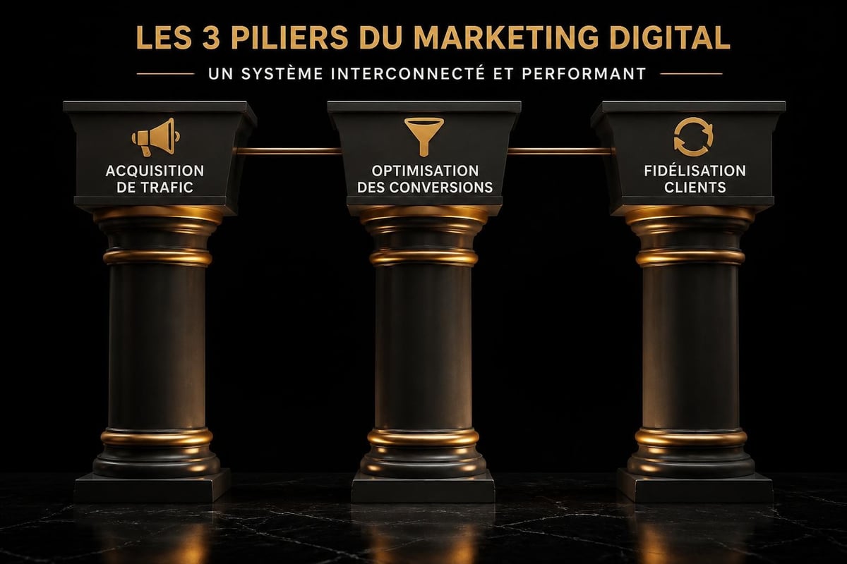 Marketing framework pillars