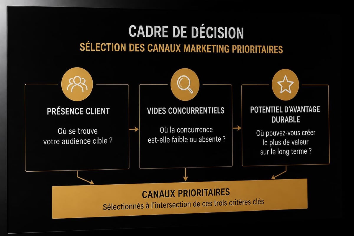 Channel selection matrix