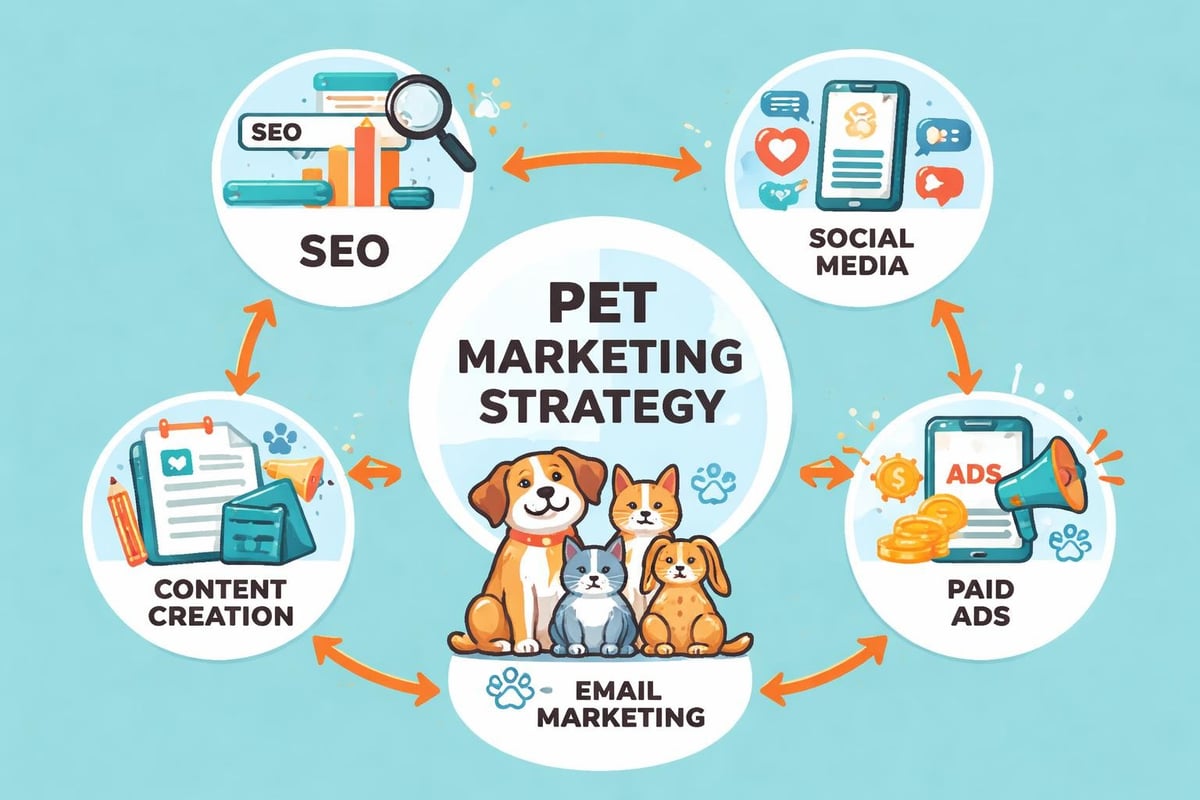 Pet marketing strategy components
