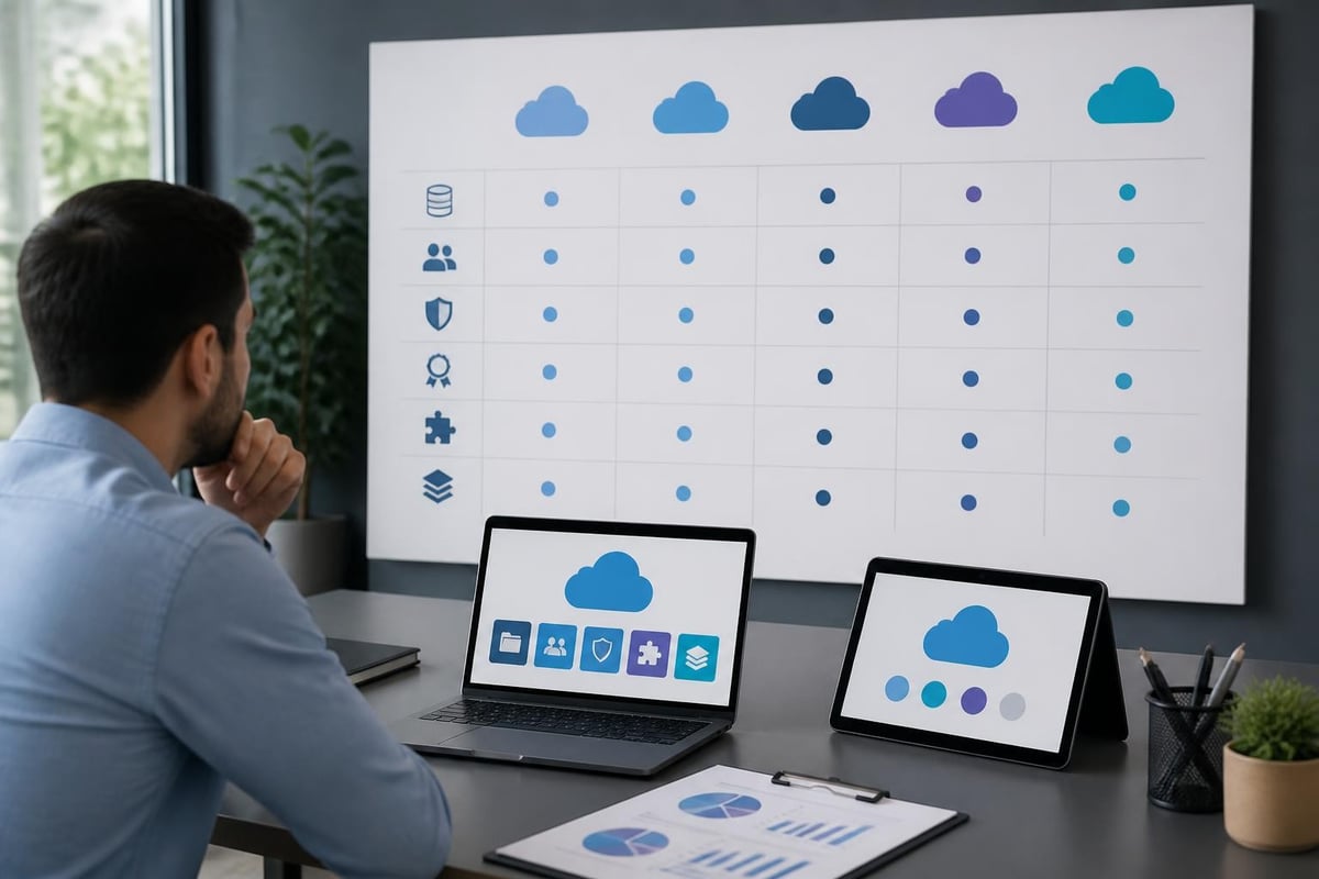 Cloud-Service-Vergleich