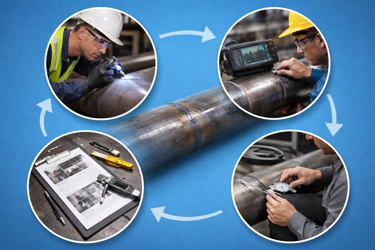 Weld quality inspection process