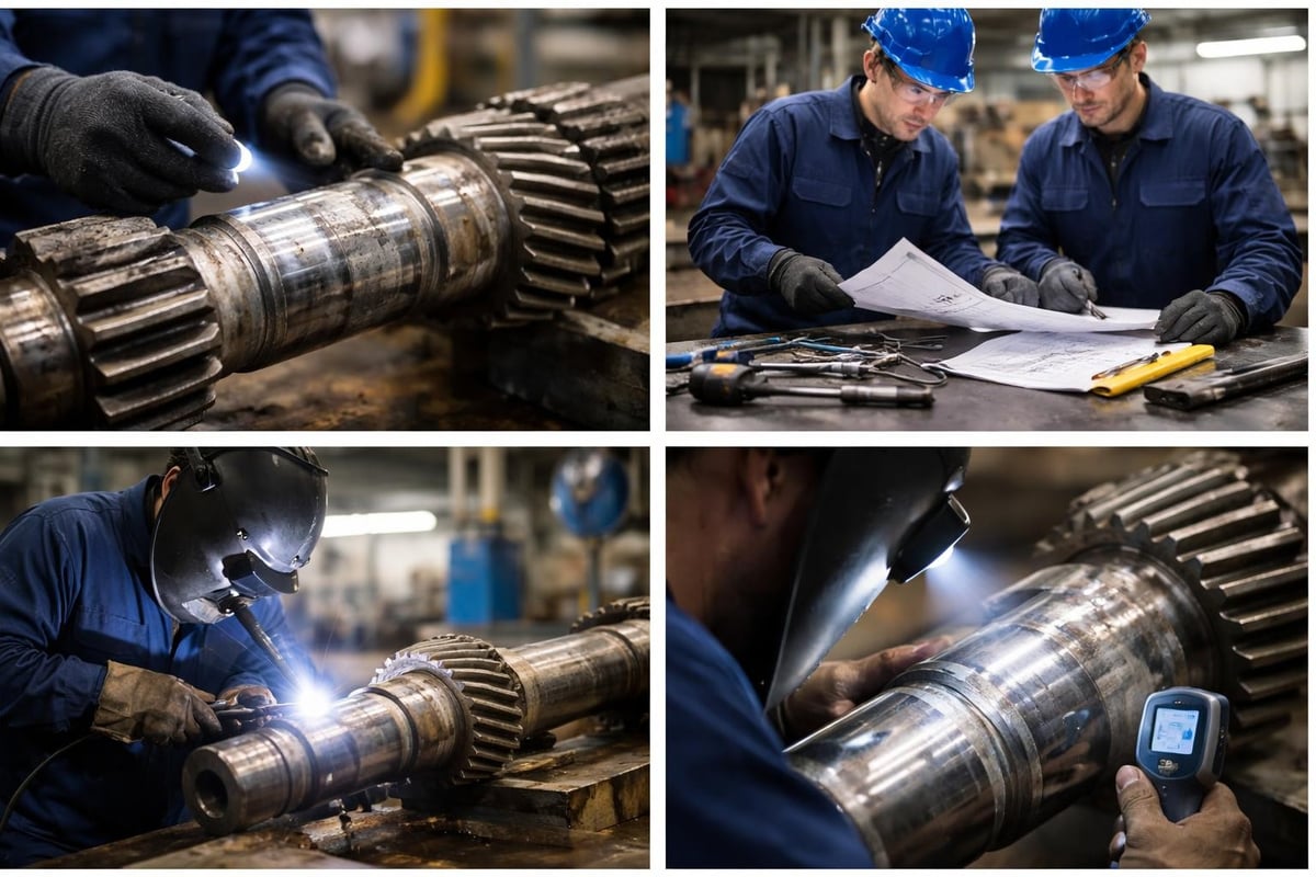 Heavy equipment welding repair