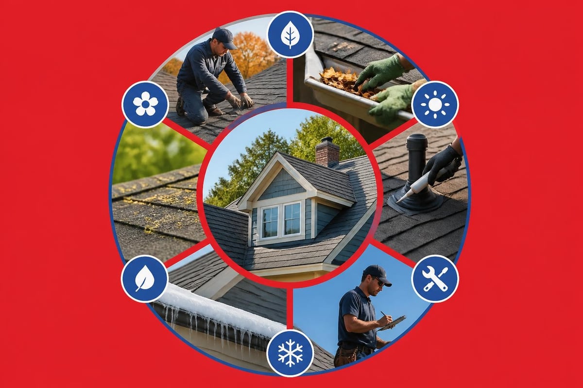 Roof maintenance schedule