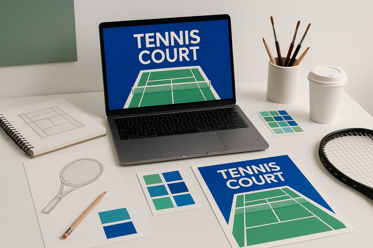 Step-by-Step Guide: Designing Your Own Tennis Court Poster