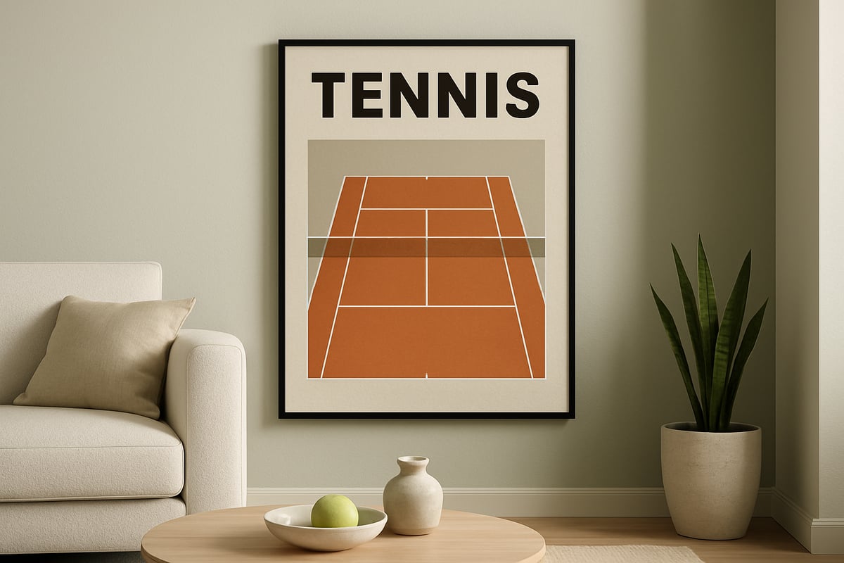 Essential Elements of Effective Tennis Court Poster Design