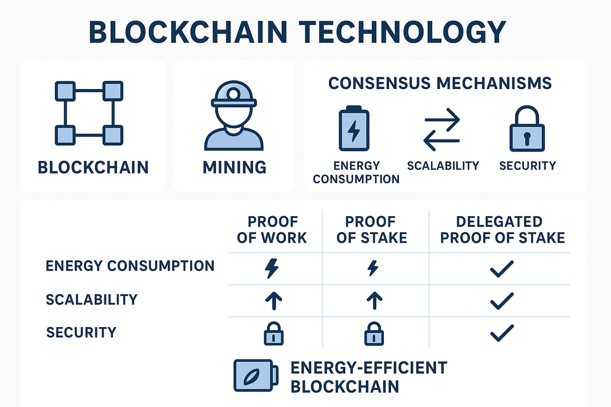 Technische Aspecten: Blockchain, Mining & Consensus