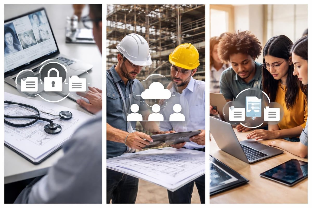 Branchen-spezifische Dateifreigabe-Anforderungen