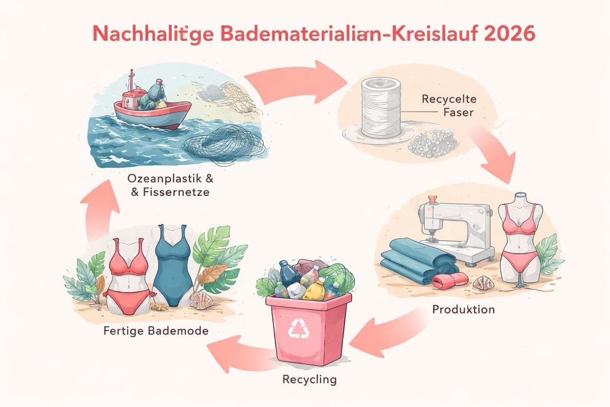 Nachhaltige Bademode Materialien