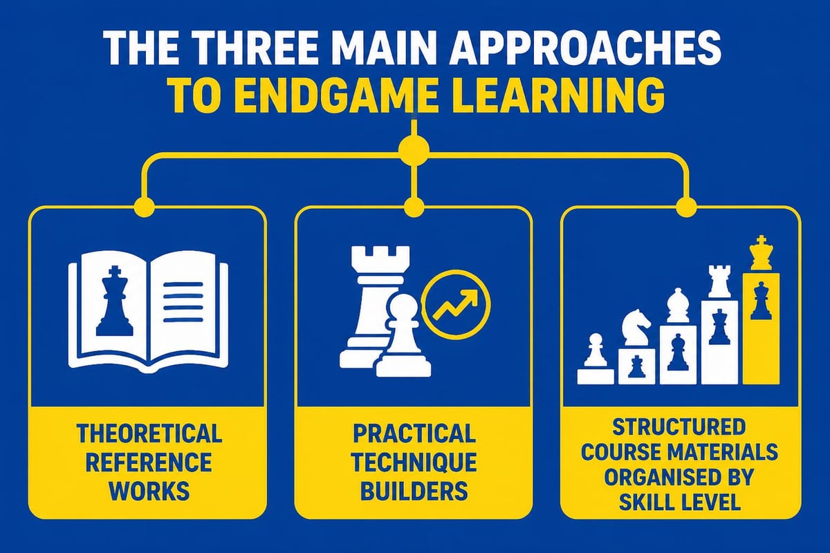 Categories of chess endgame study materials