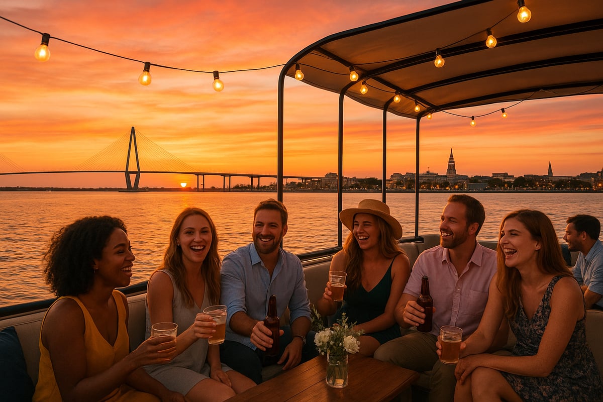 Why Charleston Is the Ultimate Sunset Booze Cruise Destination
