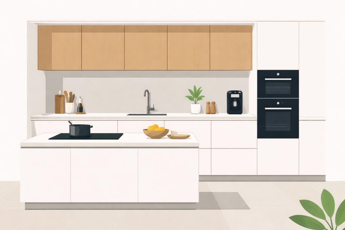 Minimalistisches Küchendesign