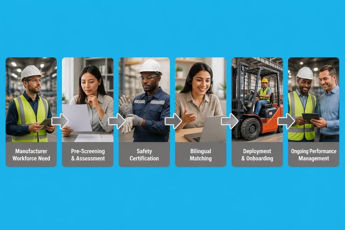 Staffing partnership workflow