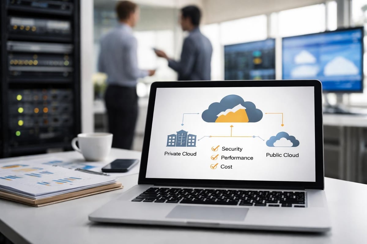 Hybrid cloud workload distribution