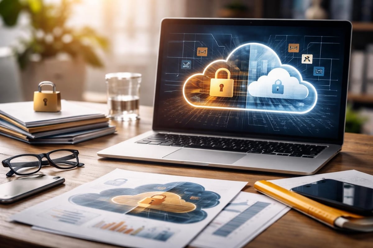 Hybrid cloud security layers