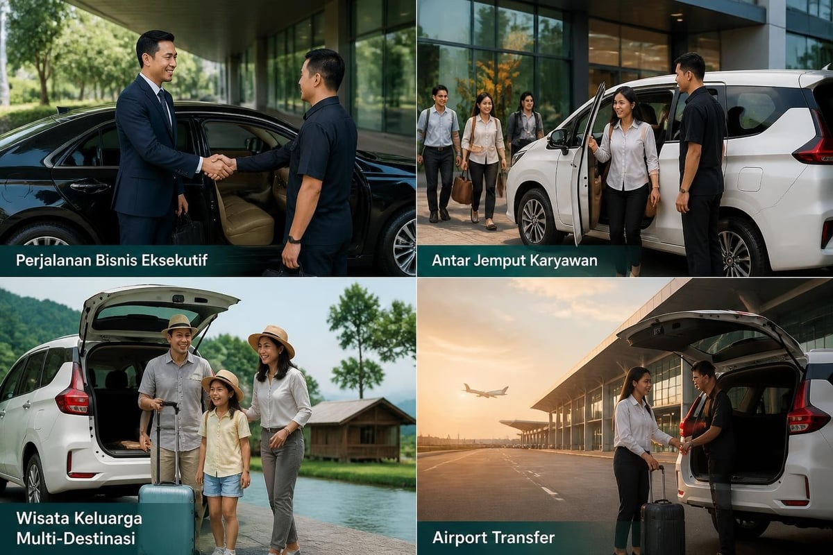 Kegunaan sewa mobil driver