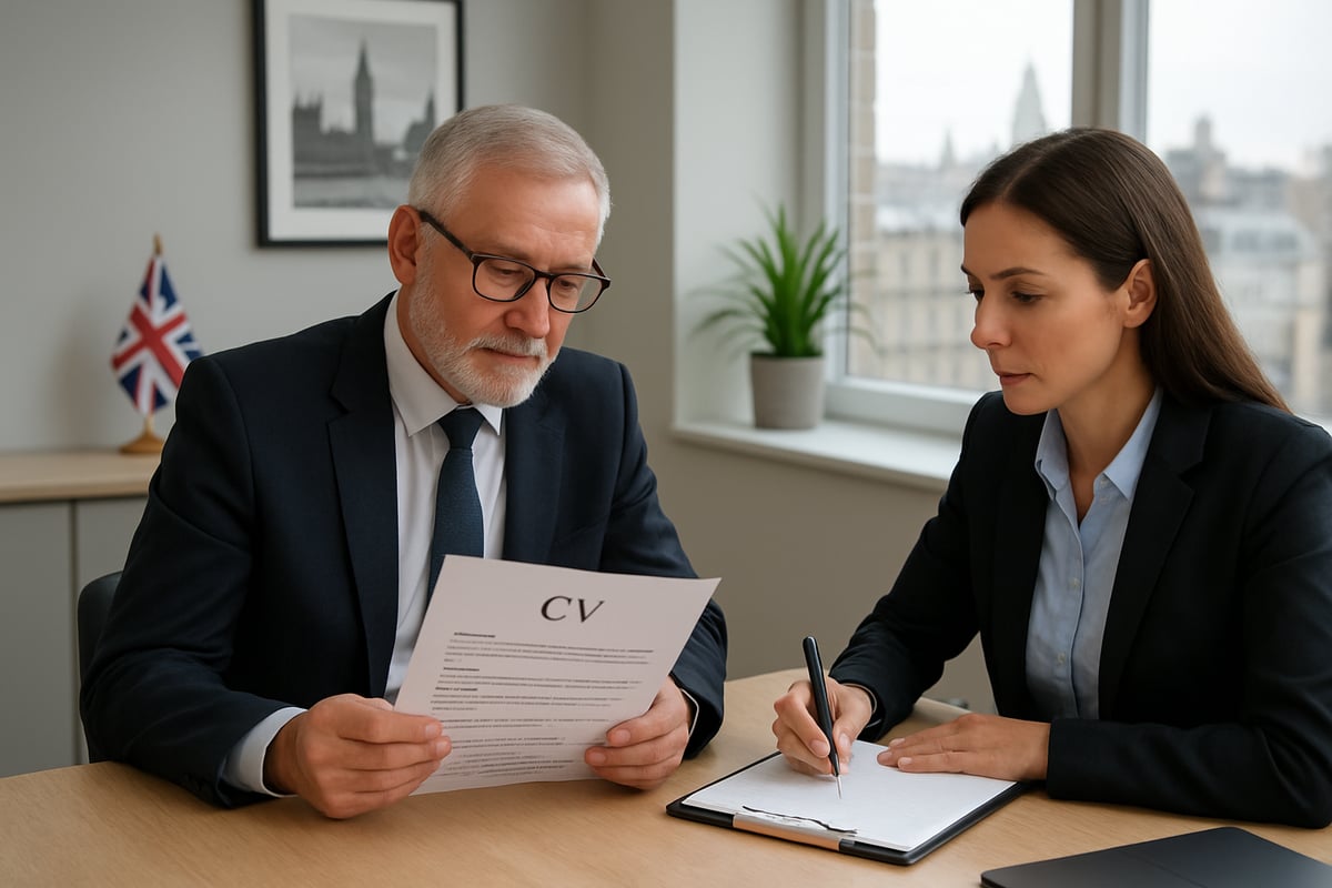 The Role of Professional CV Writers in Senior Job Search Success