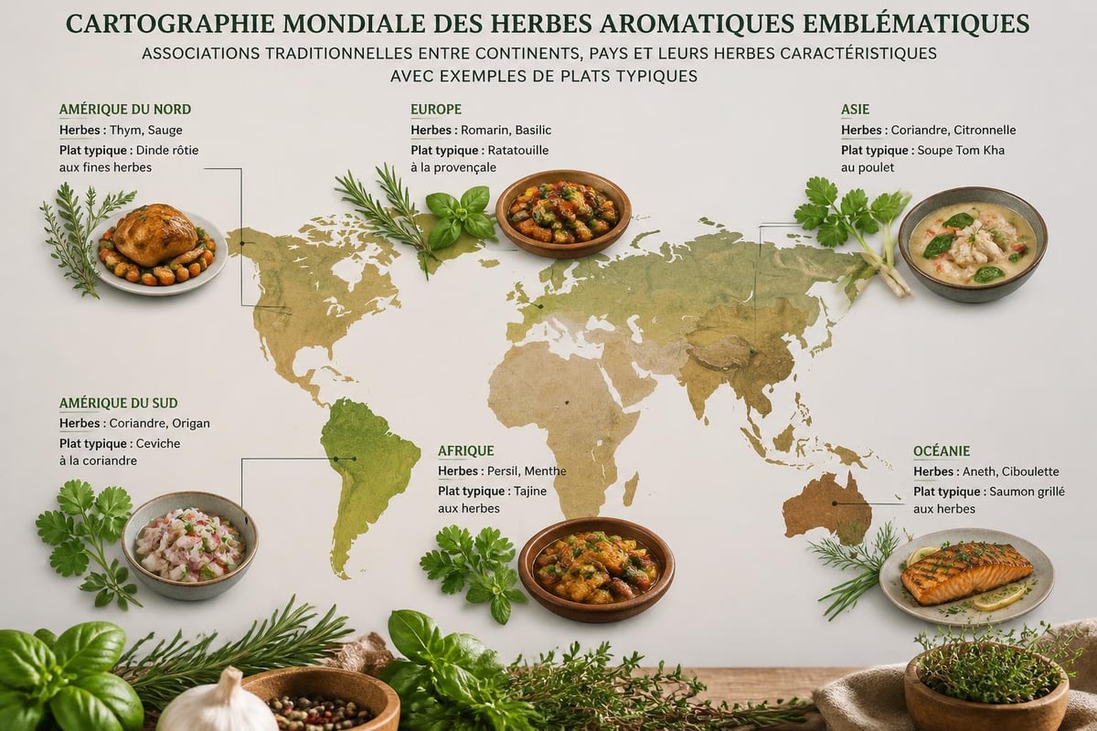 Herbes cuisine internationale