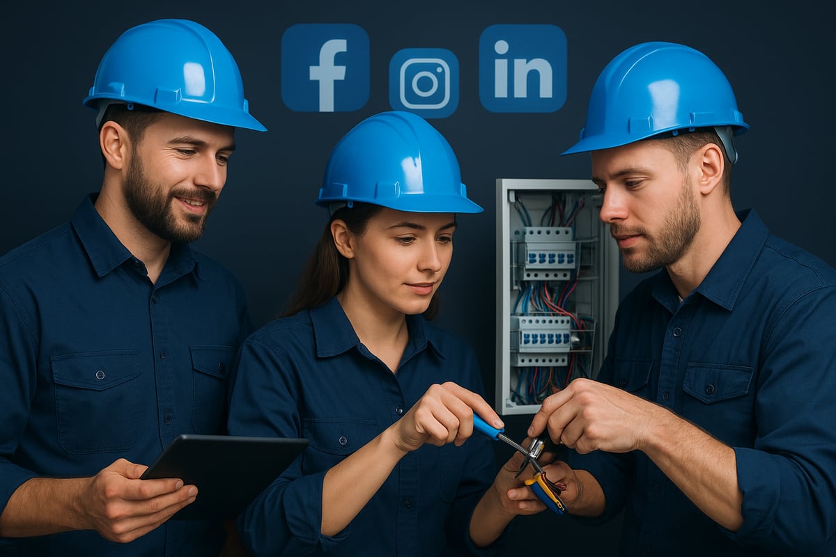 Warum Social Media Recruiting für Elektriker immer wichtiger wird