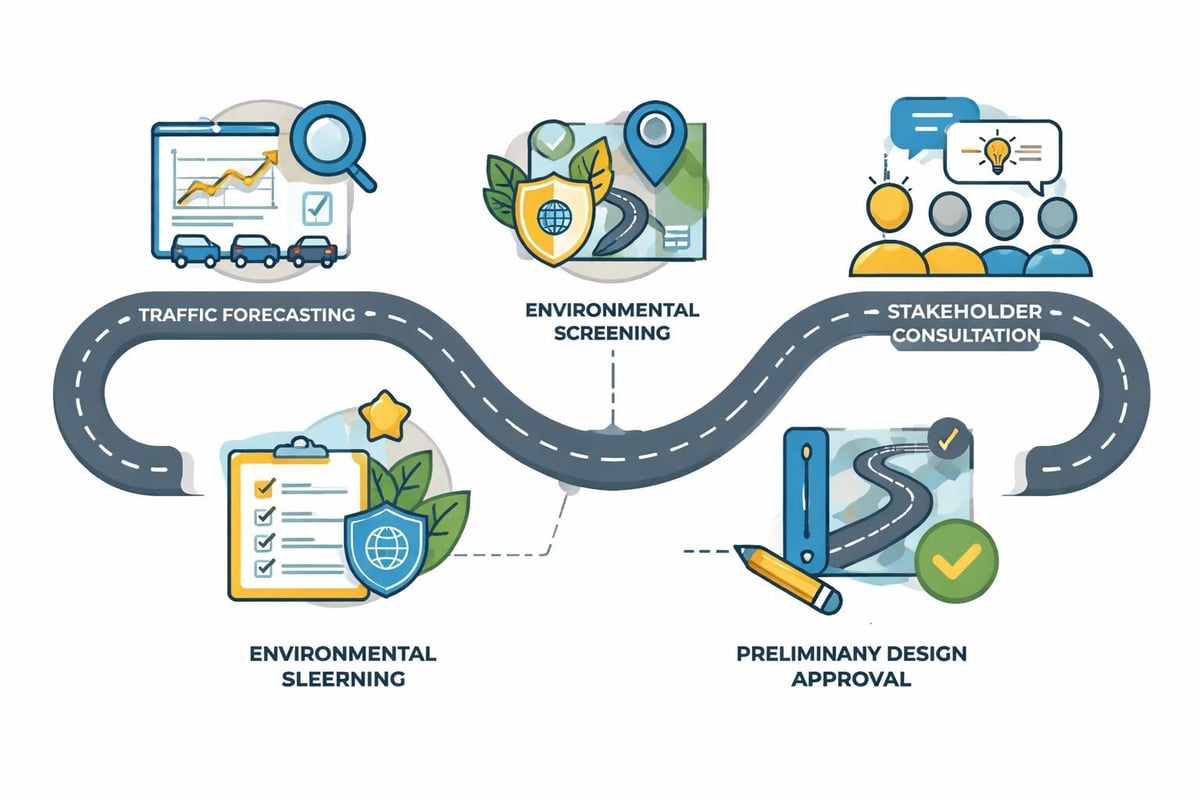 Road planning process