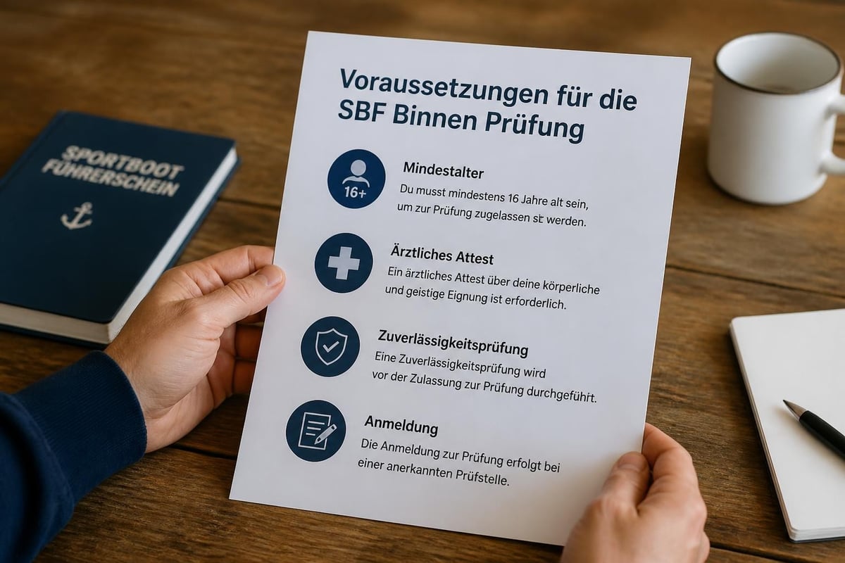 SBF Binnen exam requirements