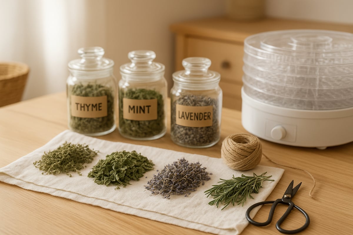 Conseils pour choisir, sécher et conserver ses herbes