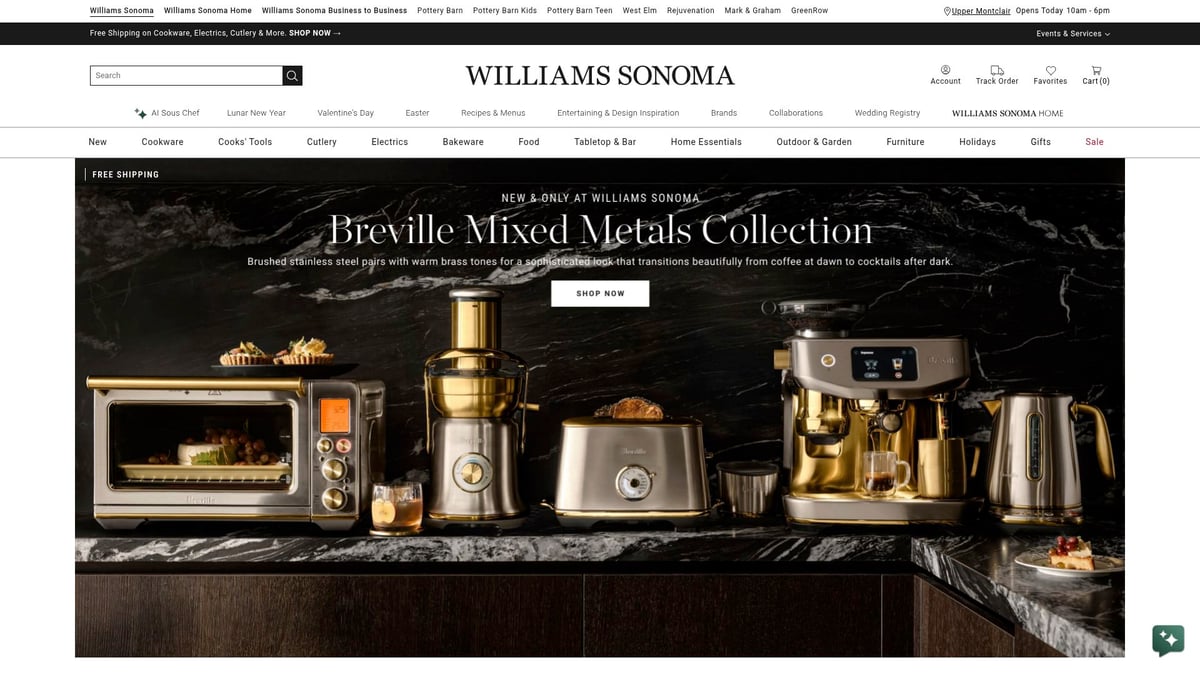 9 Amazing Best Holiday Gift Packages to Delight Everyone in 2026 - Williams Sonoma: Ultimate Entertaining Gift Crate