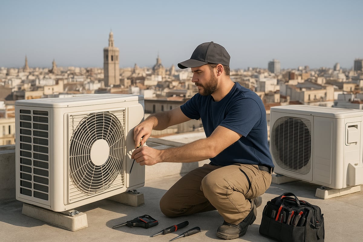 Panorama del servicio técnico de aire acondicionado en Valencia