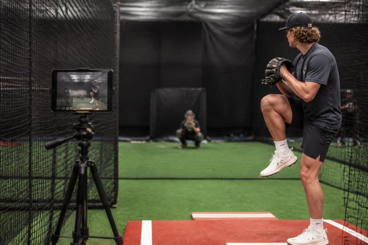 Pitching mechanics analysis