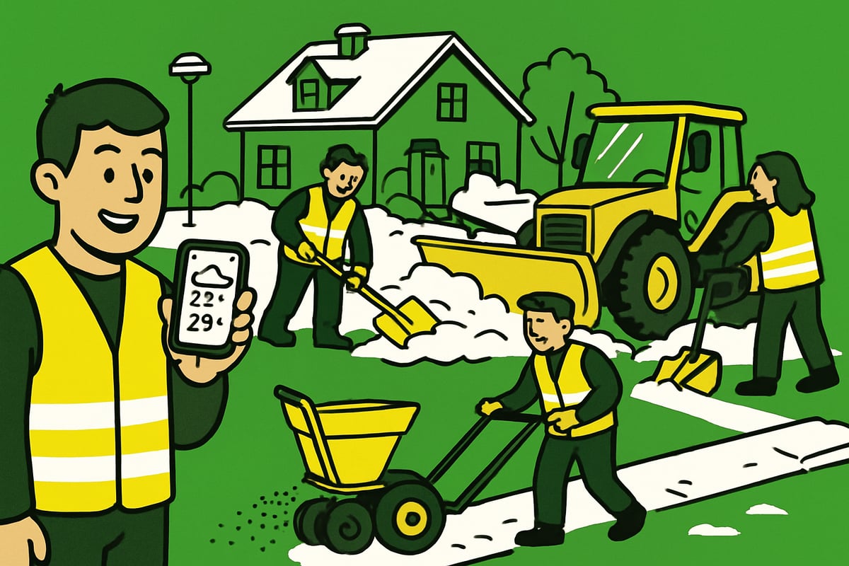 Snöröjning Guide 2025: Effektiva tips för fastighetsägare 4 Steg-för-Steg: Så Genomför du Effektiv Snöröjning 2025