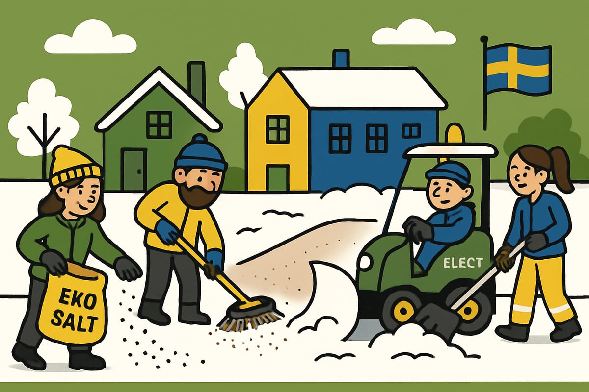 Snöröjning Guide 2025: Effektiva tips för fastighetsägare 5 Miljö och Hållbarhet inom Snöröjning