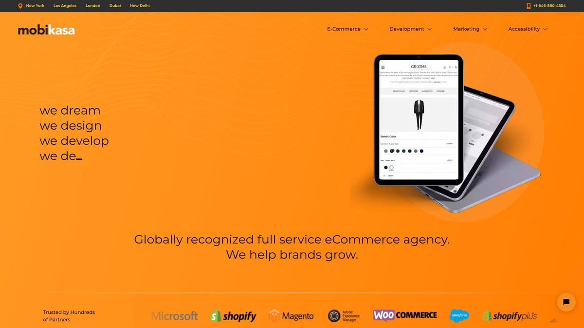 Top 9 Best Ecommerce Website Design Company Picks for 2026 - Mobikasa