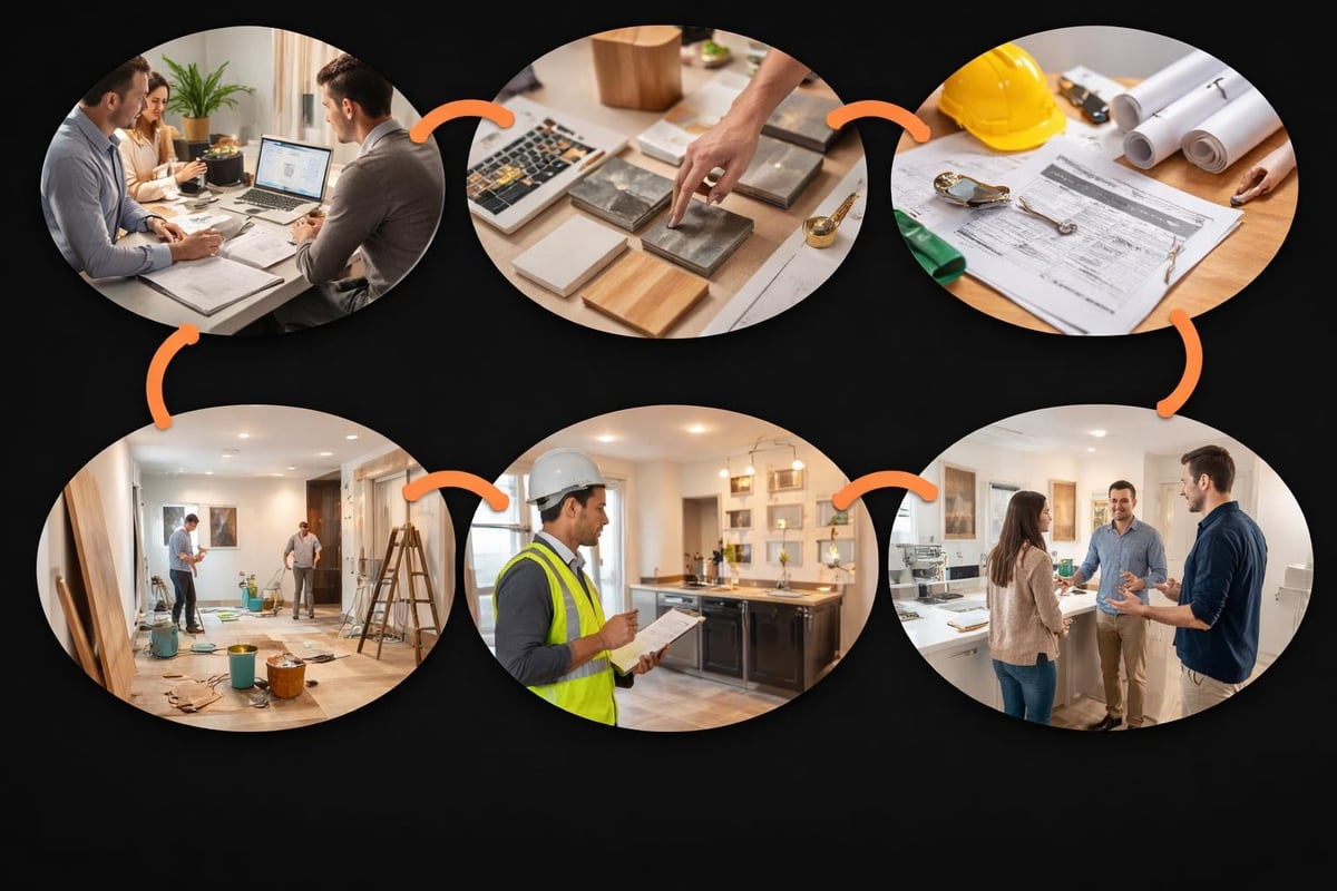 Construction project phases