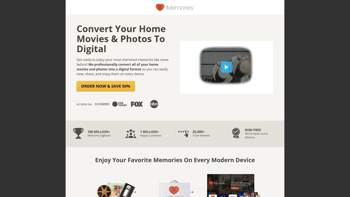 6 Smart Ways to Convert VHS to USB Stick in 2026 - iMemories SafeShip Kit Mail-In Service