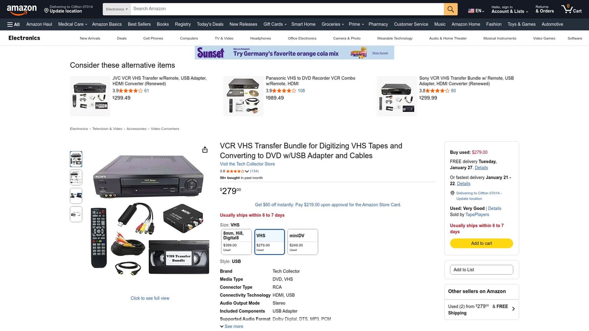 6 Smart Ways to Convert VHS to USB Stick in 2026 - Tech Collector VHS Converter