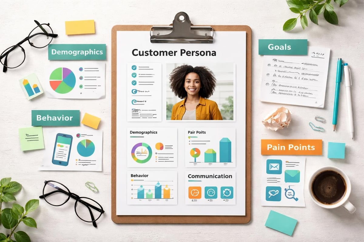 Customer persona components