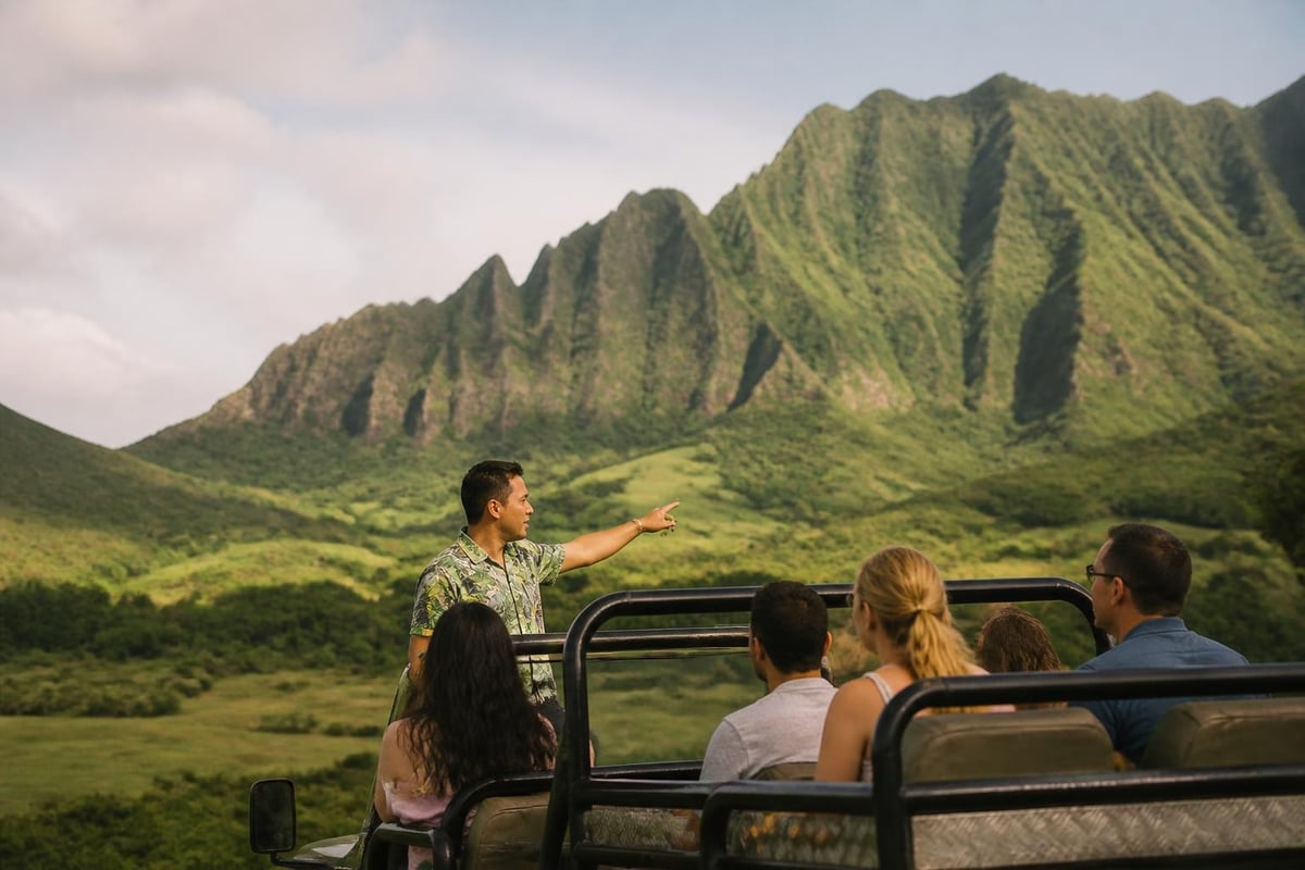 Kualoa Ranch tour diversity