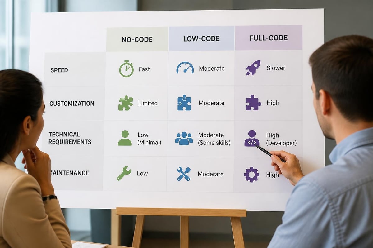 AI development approaches comparison