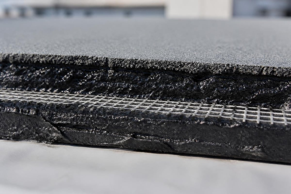 Modified bitumen membrane layers
