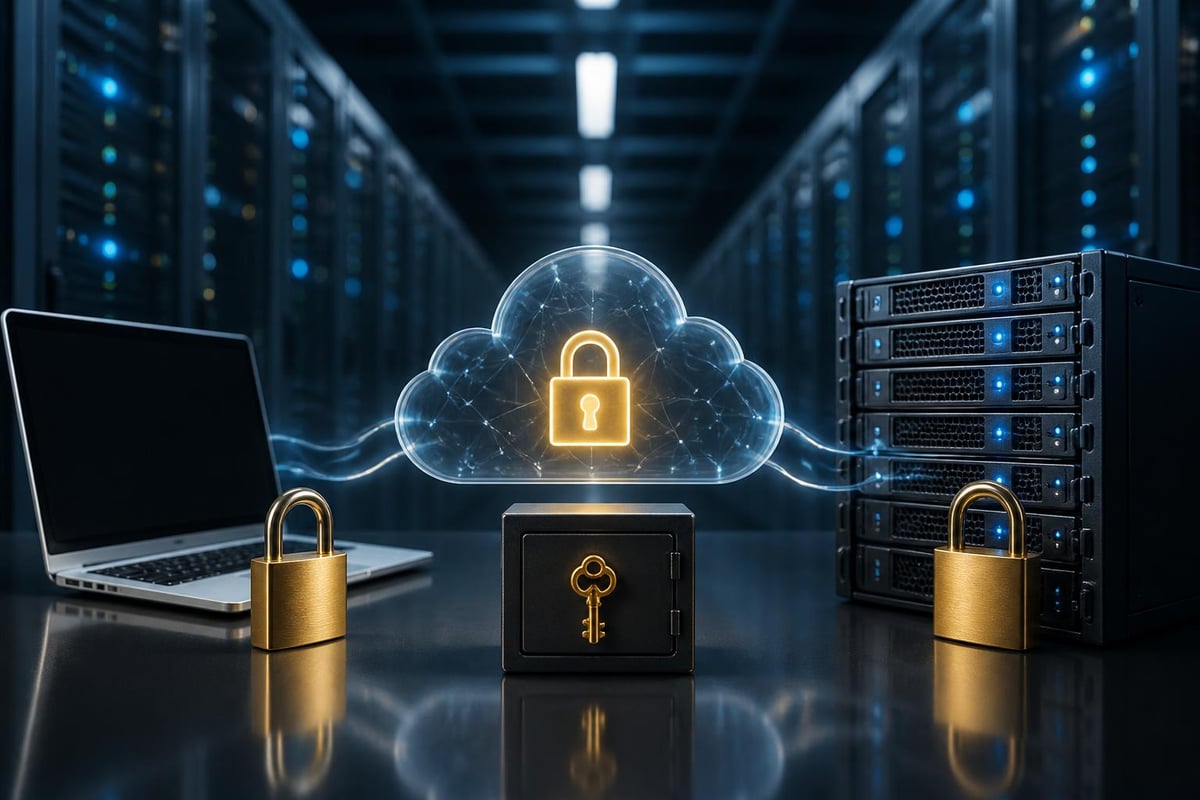 Verschlüsselungsebenen in der Cloud