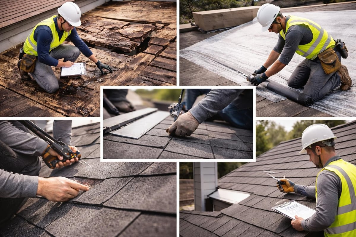 Hail roof repair quality standards