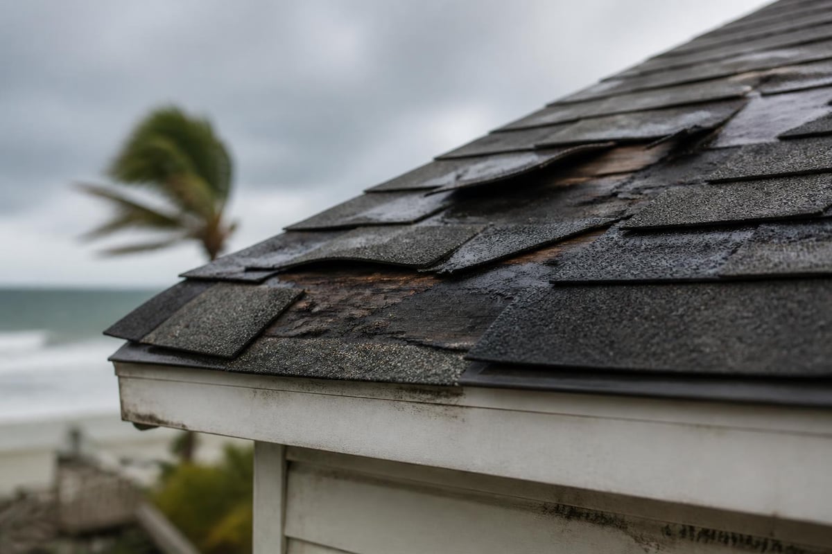Wind uplift mechanics on coastal roofs