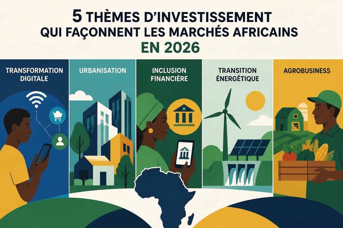 Secteurs d'investissement marchés africains