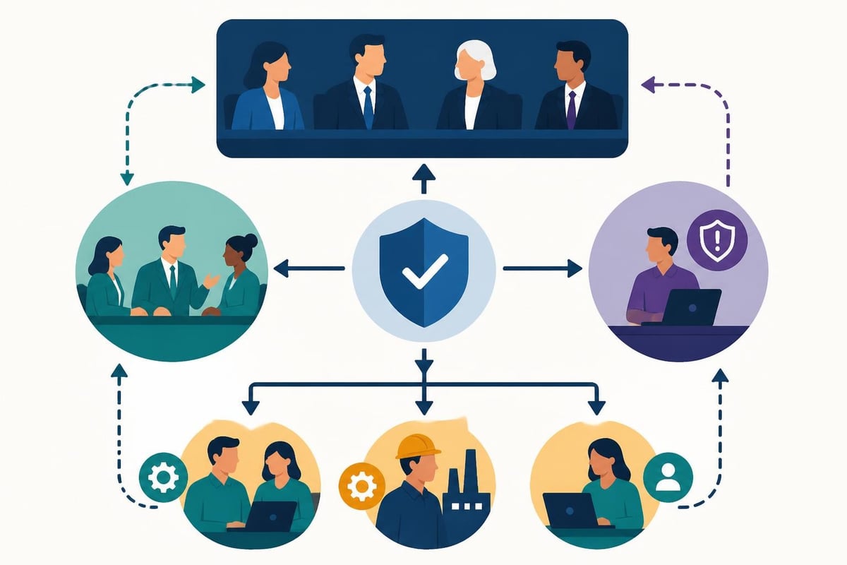 Enterprise risk management structure