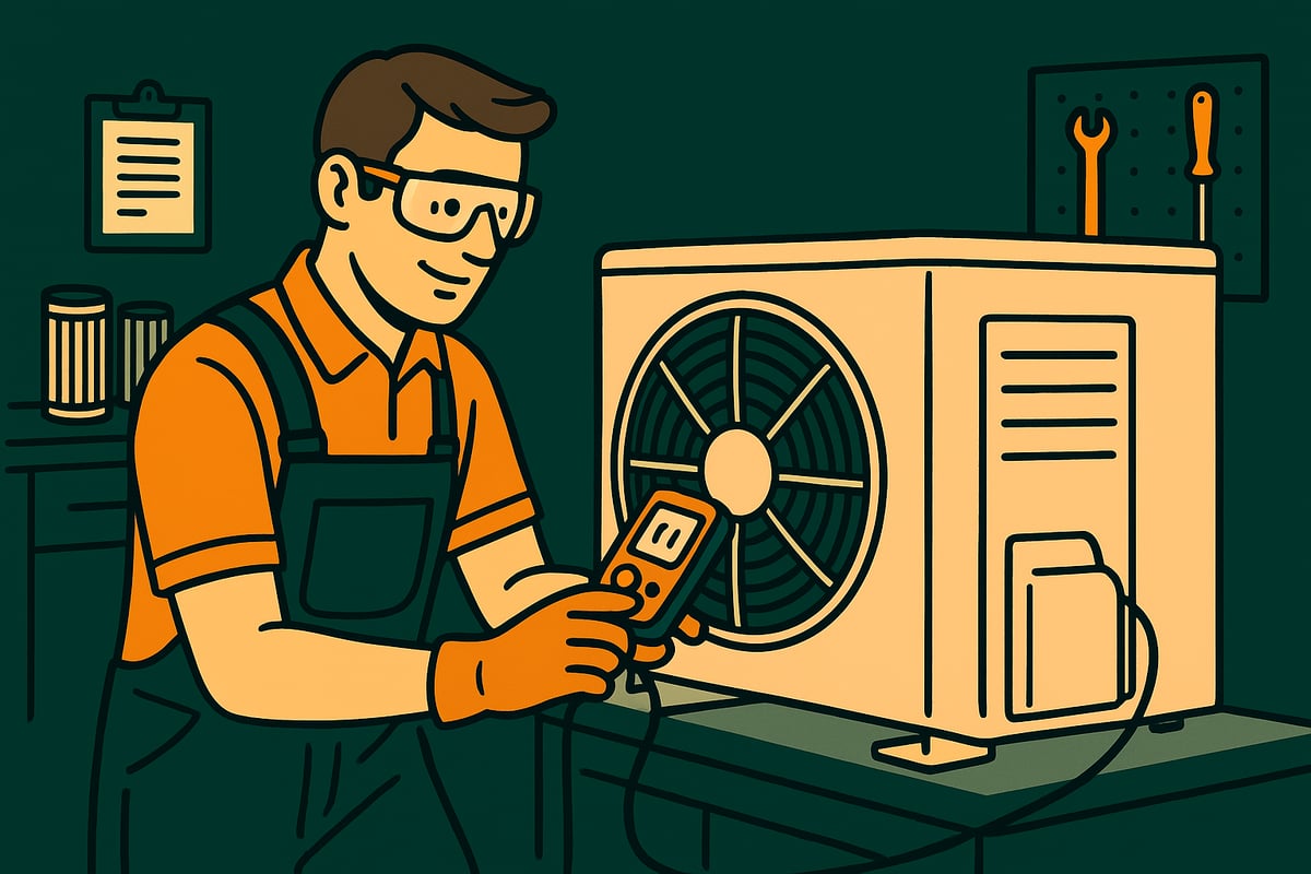 Postopek servisa toplotnih črpalk: Korak za korakom